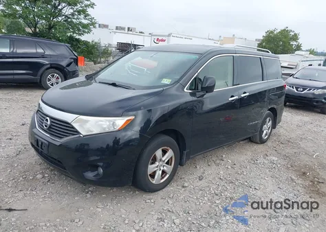 2014 Nissan Quest Sv from USA, damaged, VIN JN8AE2KP0E9102546